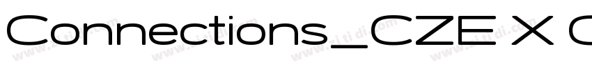 Connections_CZE X 0字体转换